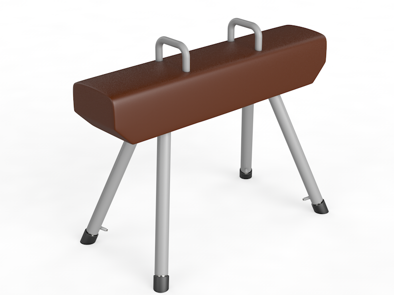 Конь гимнастический маховый, 1550*300*900, 1350мм