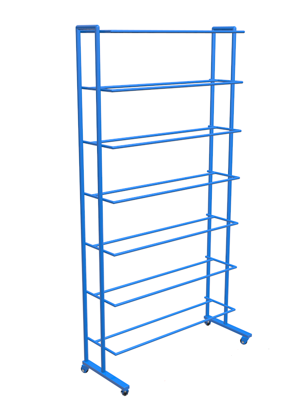 Стеллаж для мячей односторонний, 1250*350*2000 мм