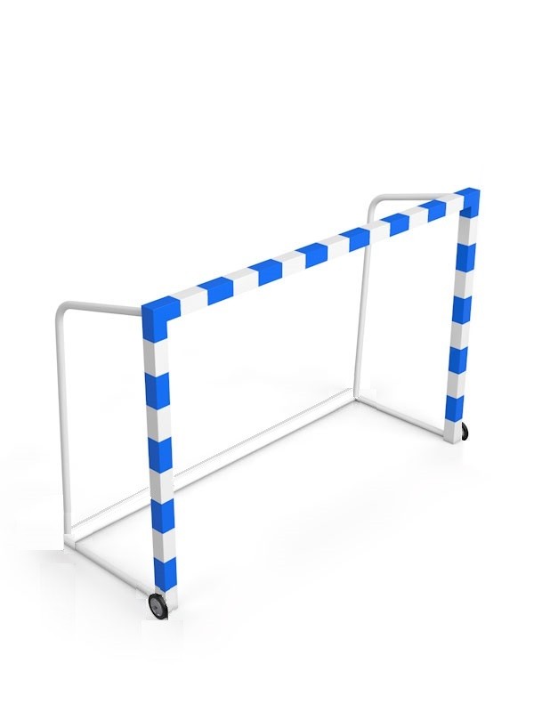 Ворота минифутбольные передвижные с противовесом, 3000*1000*2000 мм