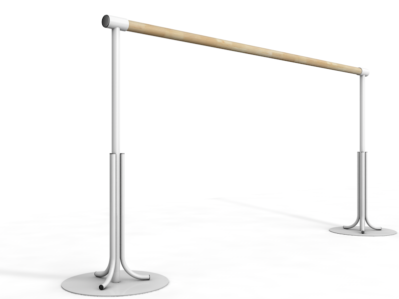 Однорядный мобильный станок на круглом основании