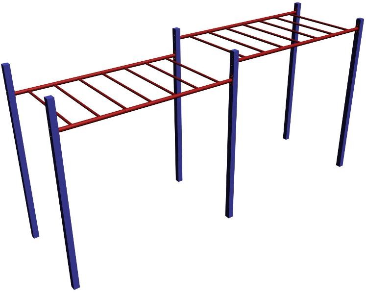 Рукоход двухуровневый