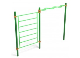 Шведская стенка и рукоход змейка