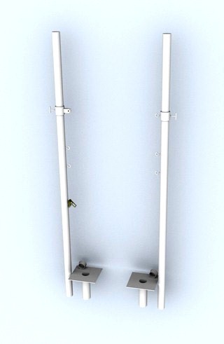 Стойка бадминтонная со стаканами