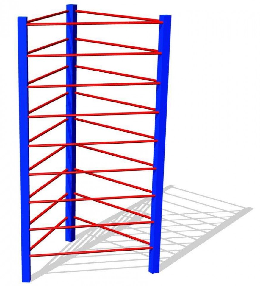 Шведская стенка призма