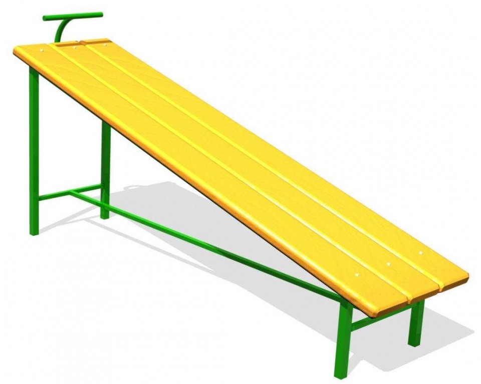 Скамья для пресса уличная