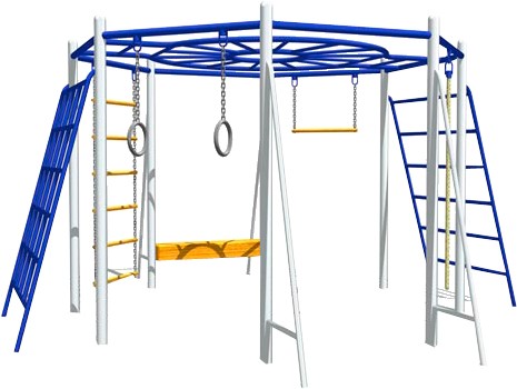 Комплекс спортивный, вертикаль КС10