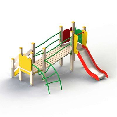 Детский игровой комплекс, 3150*2910 мм, Н=1900 мм