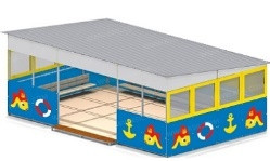 Теневой навес, 5500*8150*3060 мм