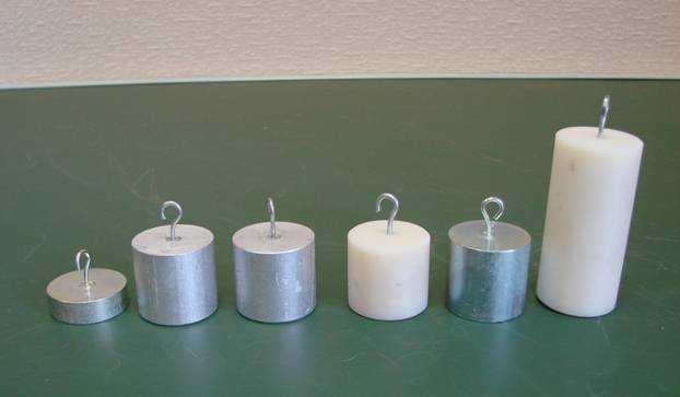 Набор тел равной массы