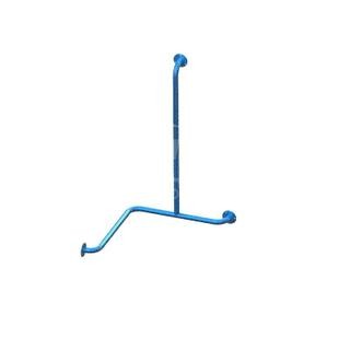 Поручень для инвалидов для ванны трехопорный левый ПВ-10.03.640.640.980