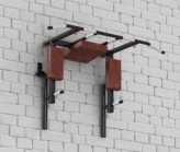 Тренажер трансформер Премиум: Турник  с 3 хватами + Брусья + Пресс, противоскользящее покрытие