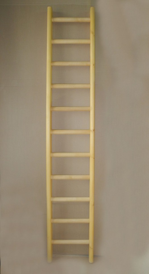 Стенка гимнастическая детская 2280*420 мм, перекладины береза