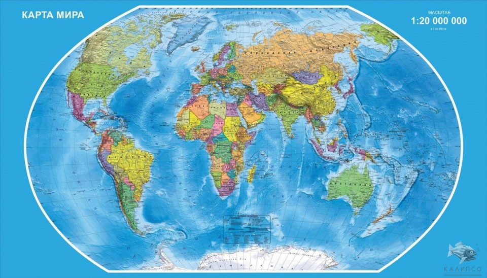 Карта Мира