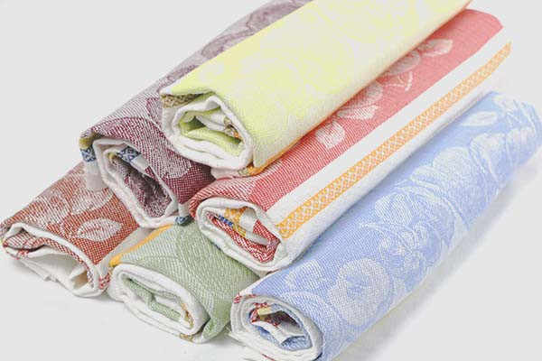 Полотенце п/лен жаккард отбеленное, 50*70 см