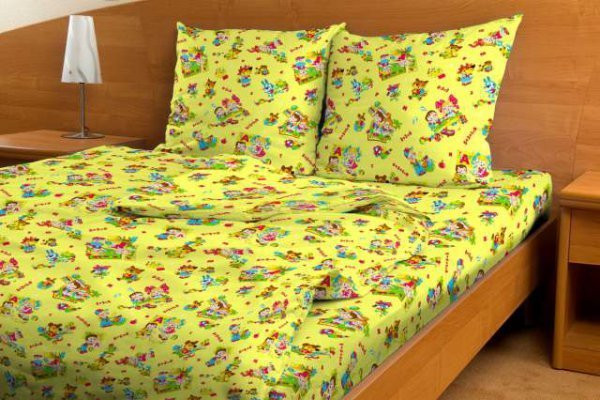 Комплект постельного белья, детский, бязь набивная  ГОСТ пл. 142 +/-5 гр/м2 (ТДЛ)