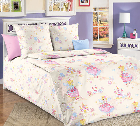 Комплект постельного белья, детский, бязь набивная  ЛЮКС пл. 125 гр/м2