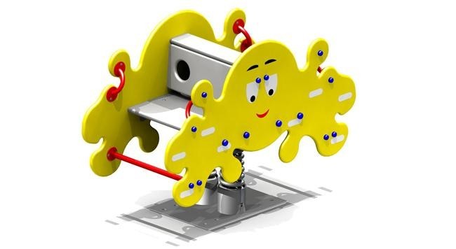 Качалка на пружине 