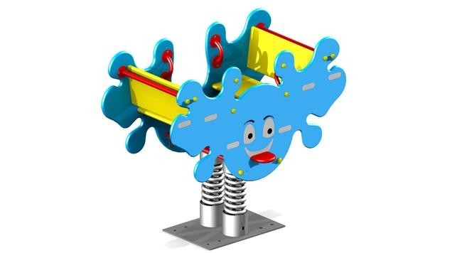 Качалка на пружине 