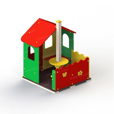 Домик с палисадником