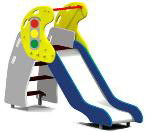 Горка ДПС, материал нержавеющая сталь,  Н площадки =0,9 м