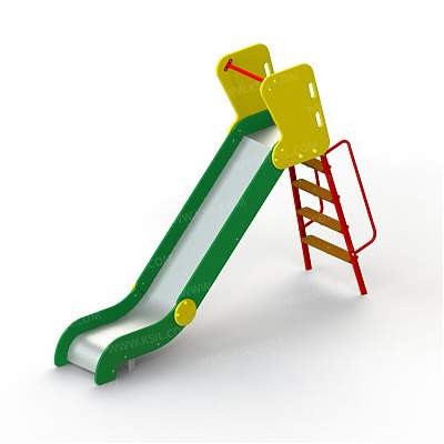 Горка, материал нержавеющая сталь,  Н площадки =1,5 м