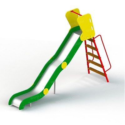 Горка, материал нержавеющая сталь,  Н площадки =1,8 м