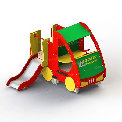 Машинка с горкой