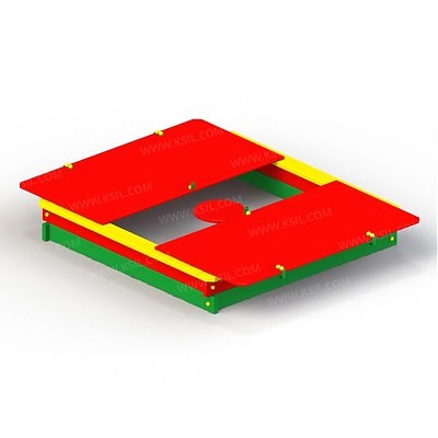 Песочница с крышкой