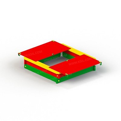 Песочница с крышкой