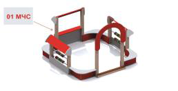 Песочный дворик МЧС