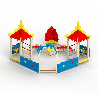 Песочный дворик «Коралл»