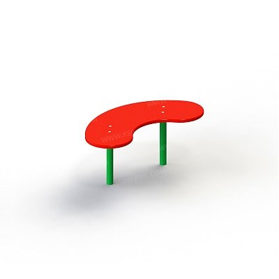 Столик для песочницы, на двух ножках