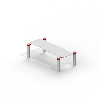 Скамья горизонтальная для пресса