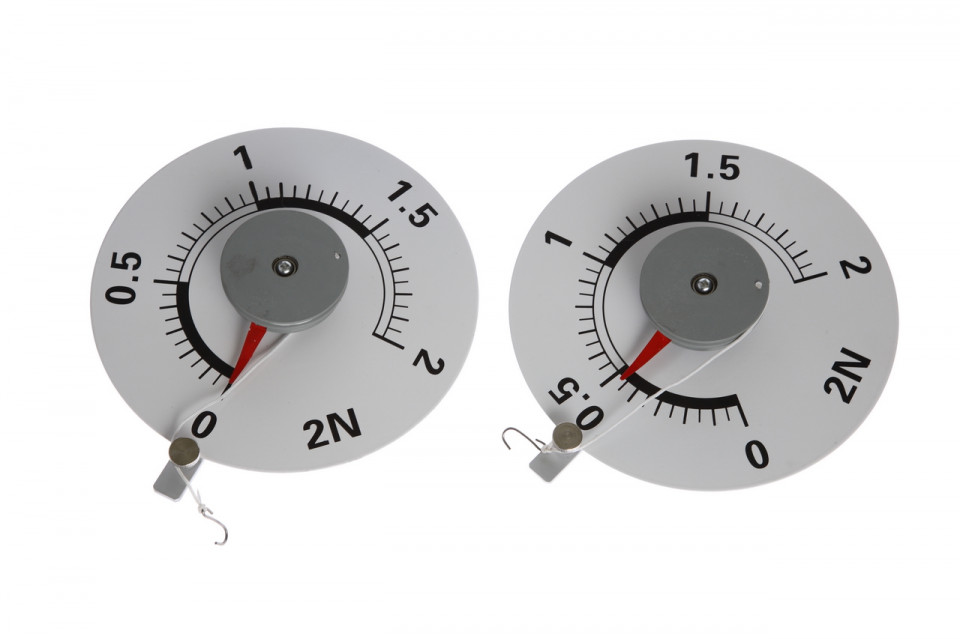 Динамометр демонстр.2Н с магн. креплением