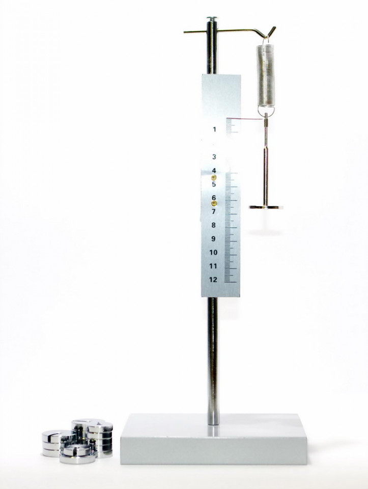 Прибор для демонстрации закона Гука