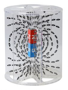 Модель  для демонстрации в объеме линий магнитного поля