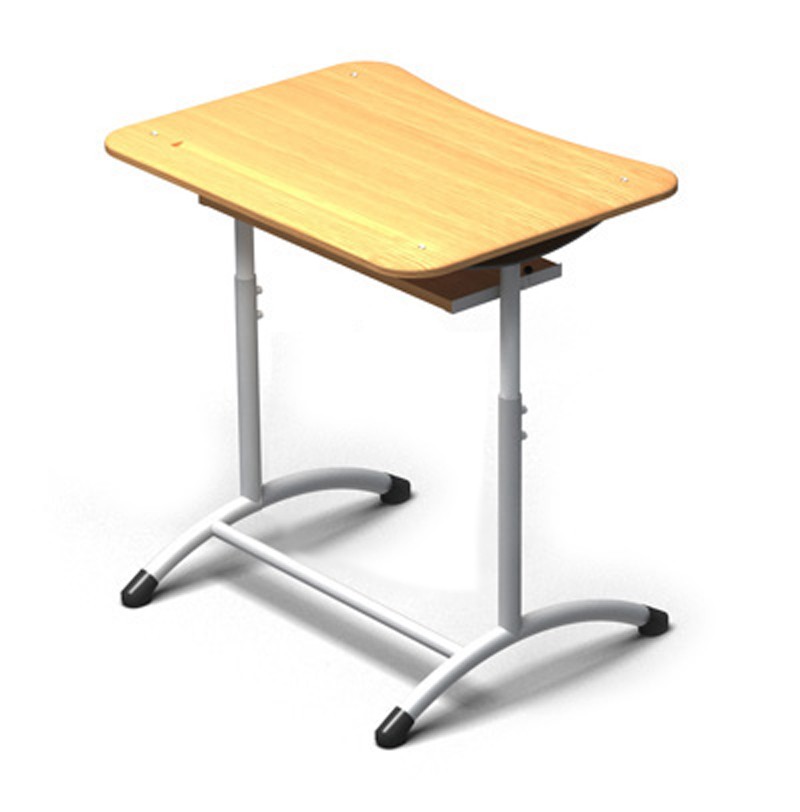 Парта нерегулируемая одноместная, с полкой, 700*500*700 мм