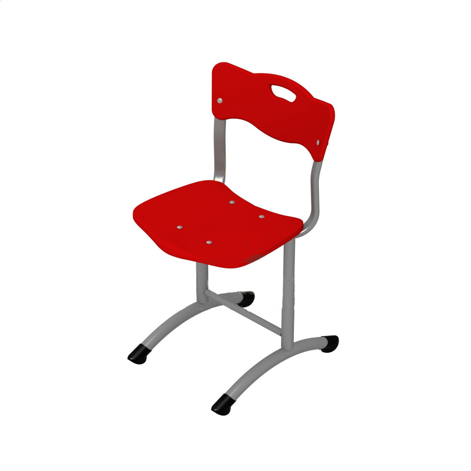 Стул регулируемый STAND-UP бордовый