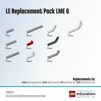 LE набор с запасными частями LME 6