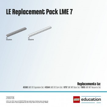 LE набор с запасными частями LME 7