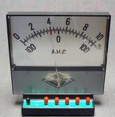 Амперметр-вольтметр с гальванометром демонстрационные