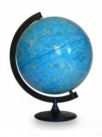 Глобус Звездного неба 320 мм на подставке из пластика