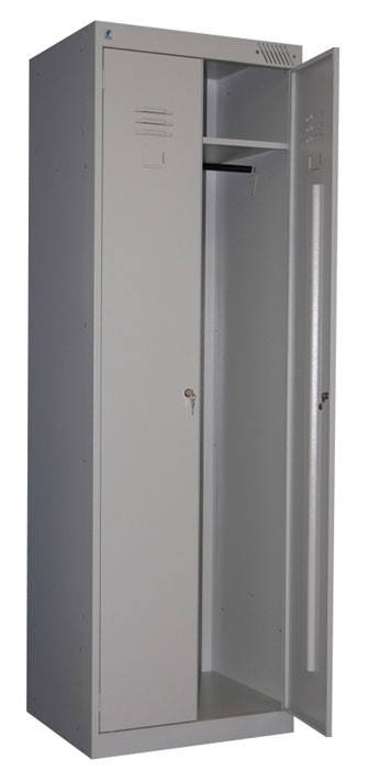 Шкаф для одежды ШРК(1850)22-600, 600*500*1850 мм, 2 секции