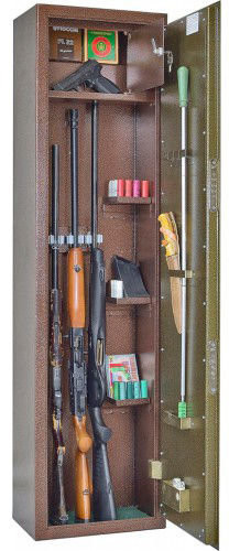 Сейф оружейный ОШ-4Ф, 400*250*1500 мм