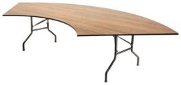 Сегмент стола «Дельта Серпантин», 1800*900*750 мм