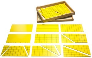 Треугольники для построения площадей