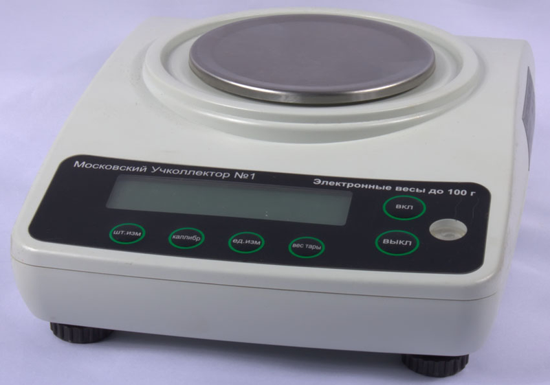 Весы электронные до 100 гр демонстрационные
