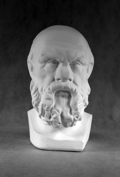 Гипс Голова Сократа