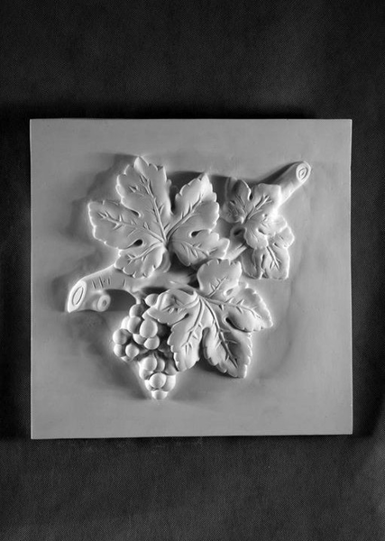 Гипс Орнамент Ветка винограда