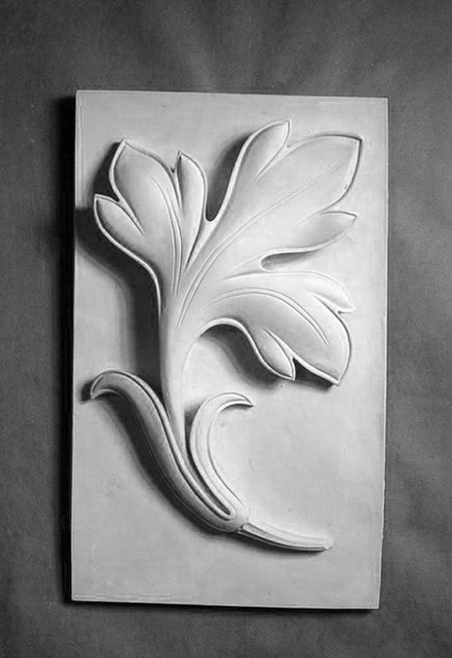 Гипс Орнамент Ветка лотоса